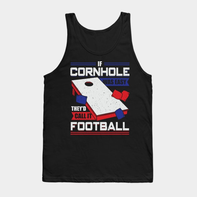 Funny Cornhole Sport Bean Bag Toss Player Gift Tank Top by Dolde08